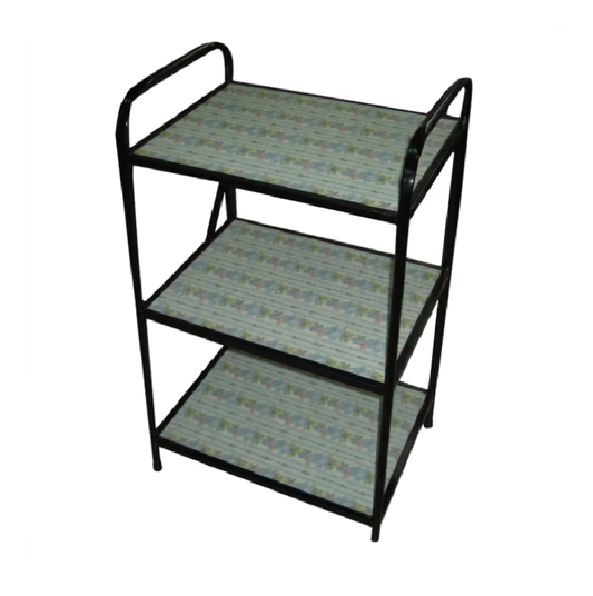 Atria 3-Tier Steel Storage Rack