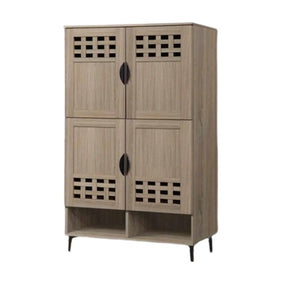 Elena 105cm Shoe Cabinet | 4 Door Cabinet
