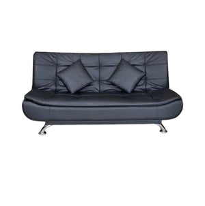 Lily Sofa Bed | Leatherette Sofa Bed with Cushions