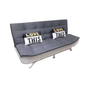 Mia Sofa Bed | Leatherette Sofa Bed with Cushions