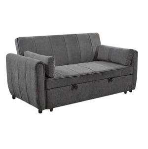 Athens Sofa Bed | Fabric Upholstered Pull-Out Sofa Bed with Cushions