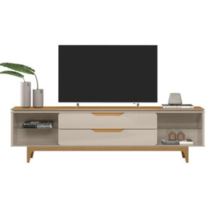 Los Angeles 220cm TV Stand | 2 Drawers with Glass Shelves