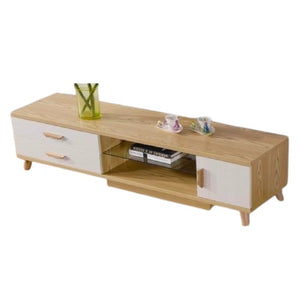 Eloise 150cm TV Stand | 2 Drawers with Cabinet & Open Storage