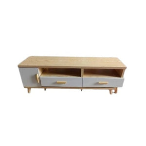 Daisy 140-200cm Expandable TV Stand | Single Cabinet with 2 Drawers