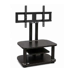 Canopus 80cm TV Stand with Tempered Glass Shelves & TV Mount