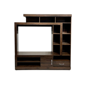 Lyla 180cm TV Cabinet | Multi-Shelf Storage with Drawer & Cabinet