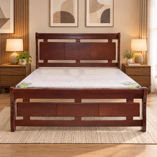 Joshua Wooden Bed Frame for Double Size Bed
