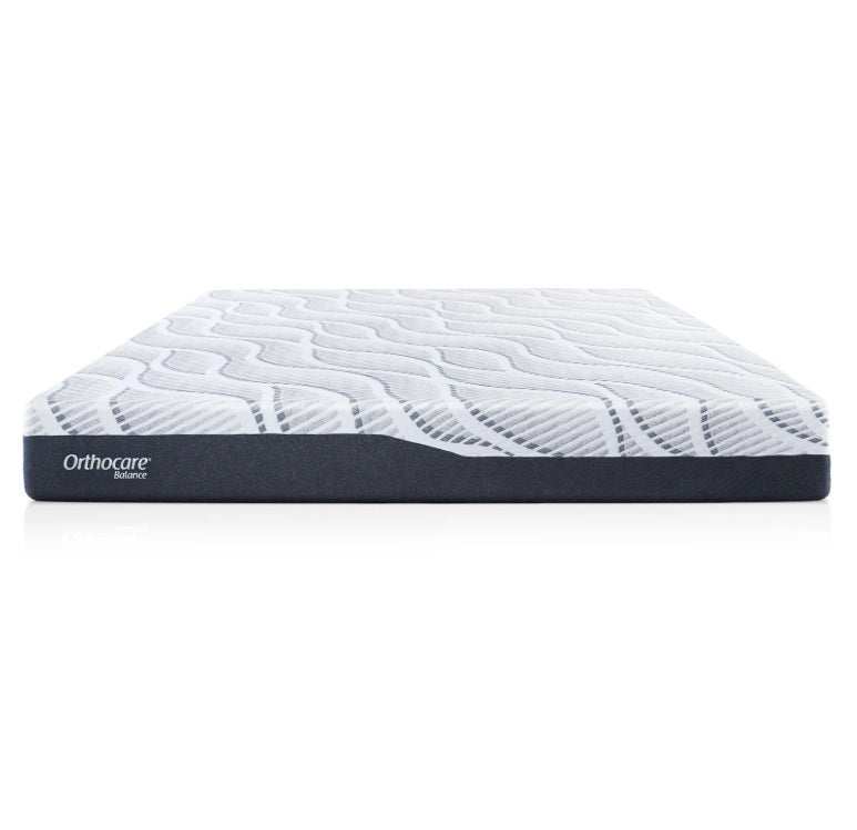 Orthocare Balance orthopedic mattress with multi-zone support and cooling fabric.